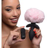 Waggerz Moving & Vibrating Bunny Tail Anal Plug